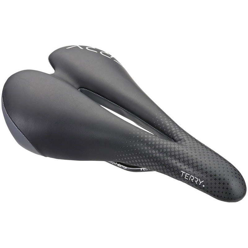 Terry Falcon X Saddle – Chromoly Black Gray Womens