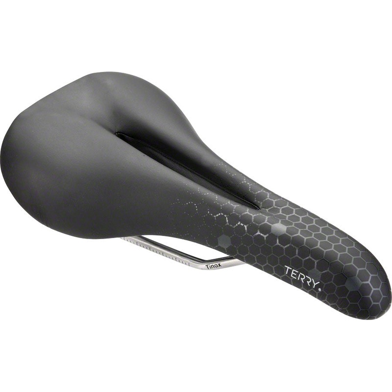 Terry Fly Ti Gel Mens Saddle Black/Gray
