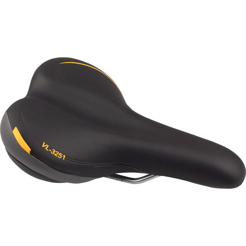 Velo Plush Pace Saddle – Steel Black Mens