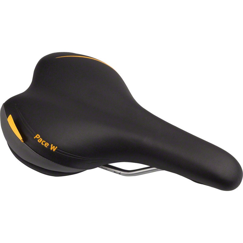 Velo Plush Pace Saddle – Steel Black Womens