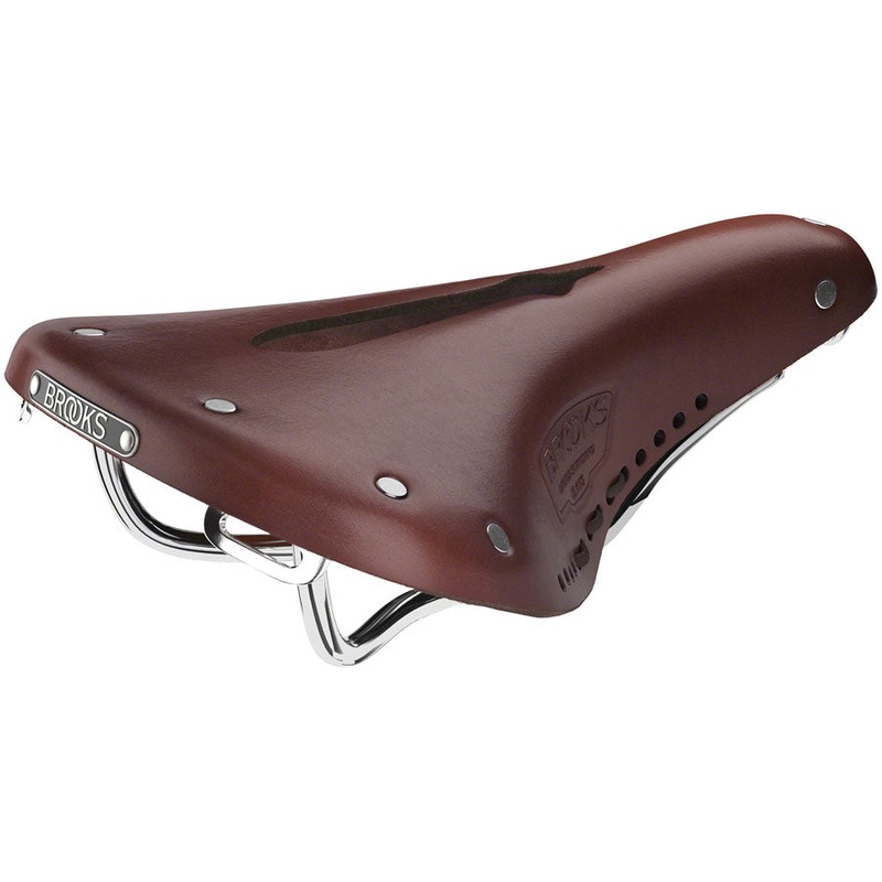 Brooks B17 Carved Saddle – Steel Antique Brown