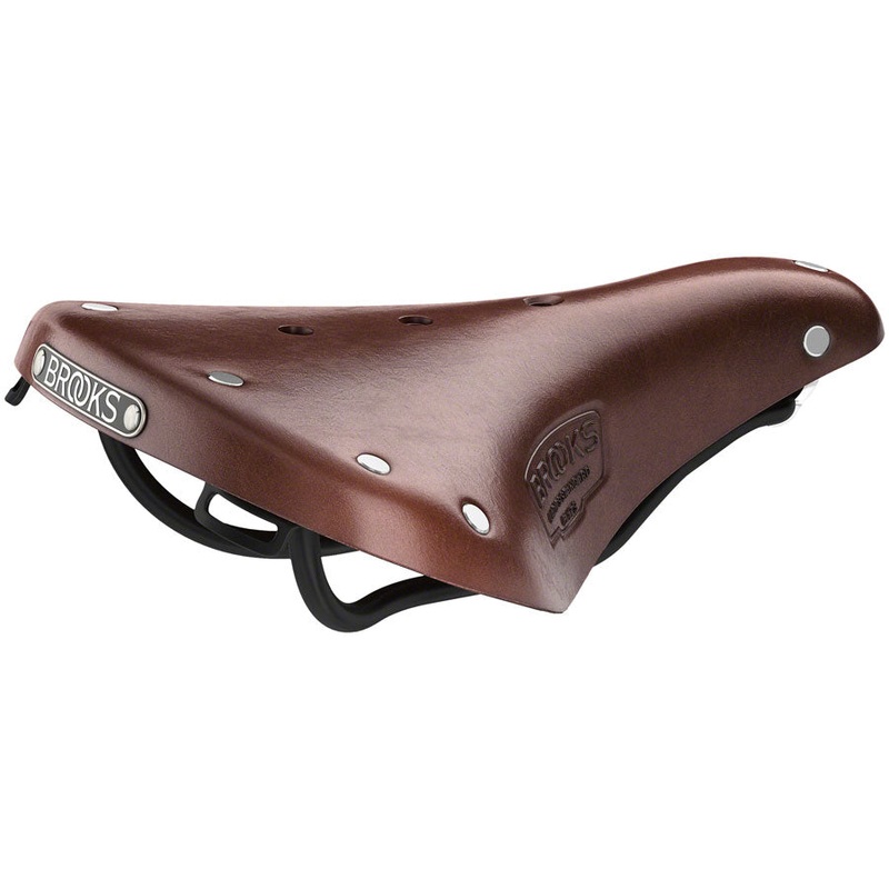 Brooks B17 Short Saddle – Steel Antique Brown