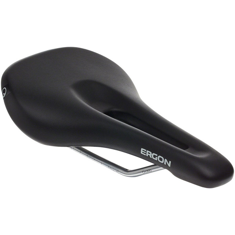 Ergon SM Saddle – Chromoly Black Womens Small/Medium