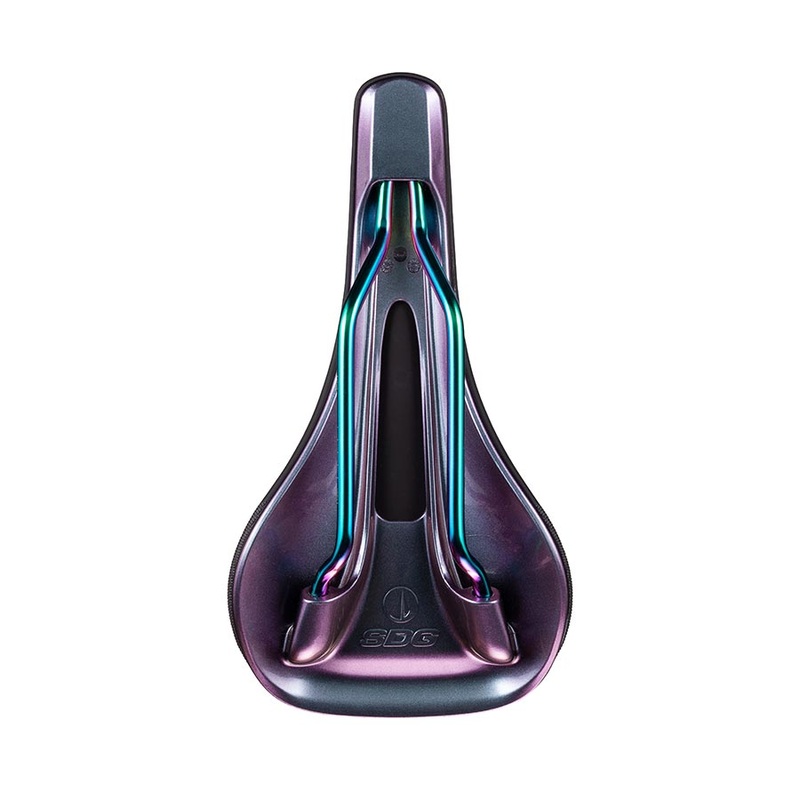 SDG Bel-Air V3 Saddle Lux Rails Fuel LE Oil Slick