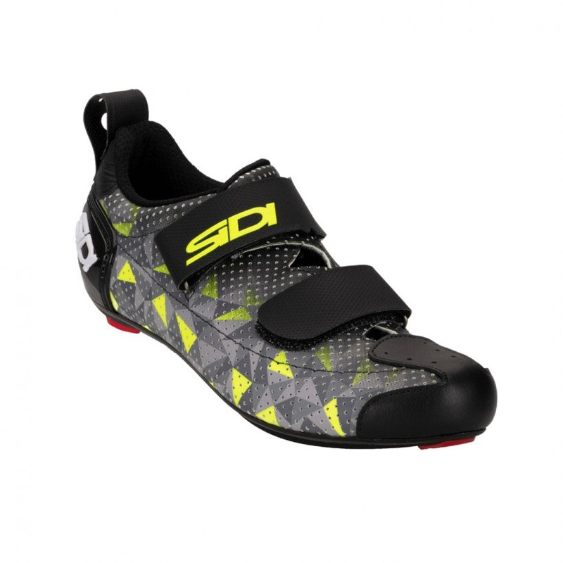 SIDI T-5 Air Shoes Air Grey/Yellow/black 42