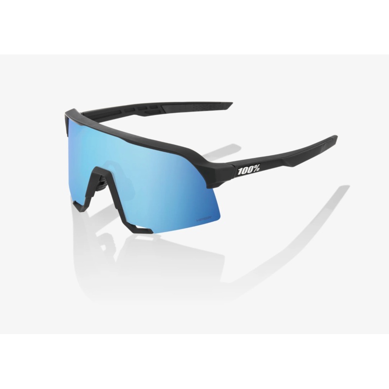 100% S3 Matte Black Hiper Blue Multilayer Mirror Lens