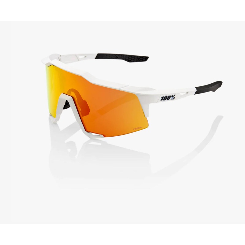 100% SPEEDCRAFT – Soft Tact Off White HiPER Red Multilayer Mirror Lens