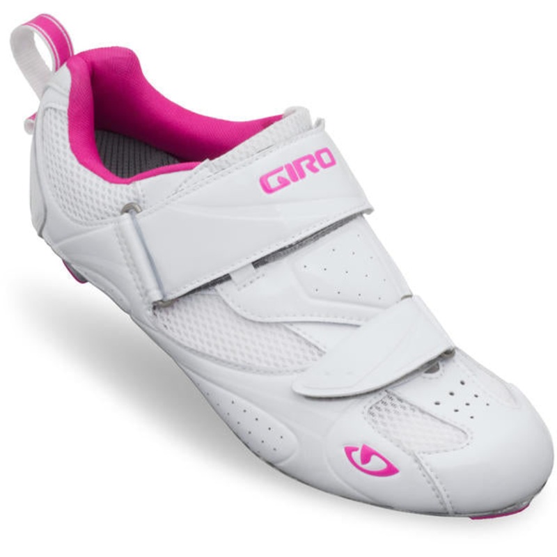 Giro Facet Women Tri Shoe White / Pink 38.5