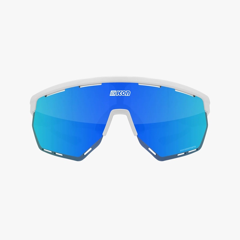 SCICON AEROWING White Gloss / Multimirror Blue