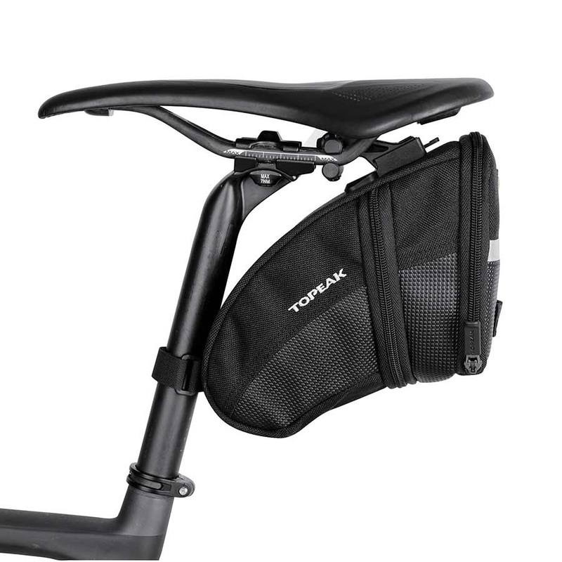 Topeak Aero Wedge Seat Bag – QuickClick Large Black