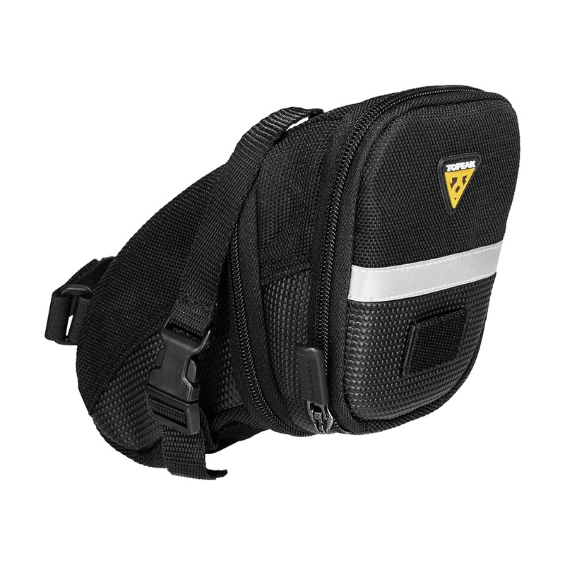 Topeak Aero Wedge Seat Bag – Strap-on Micro Black