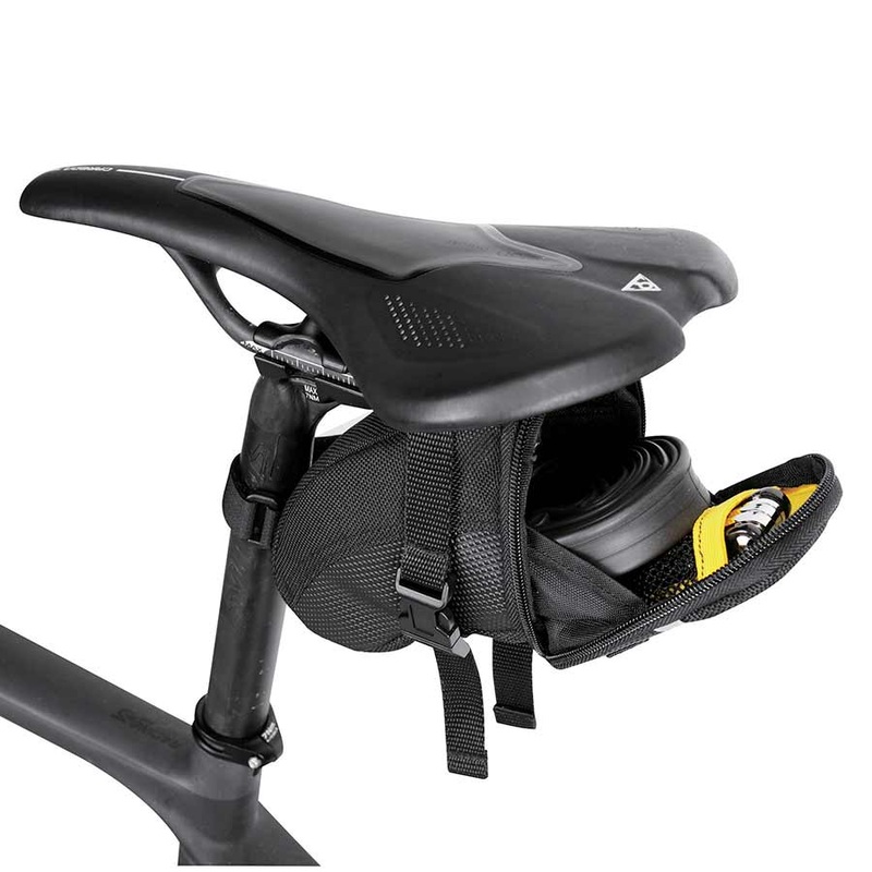 Topeak Aero Wedge Seat Bag – Strap-on Small Black