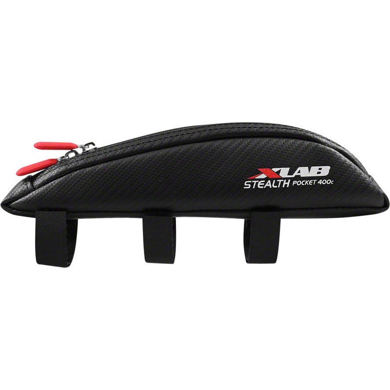 XLAB Stealth Pocket 400c Frame Bag: Carbon