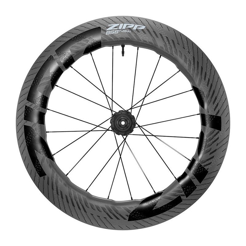Zipp 858 NSW Rear Wheel Shimano HG-11