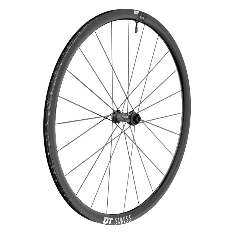 DT Swiss AR 1600 Spline 30 Front Wheel – 700c 12 x 100mm Center-Lock Black