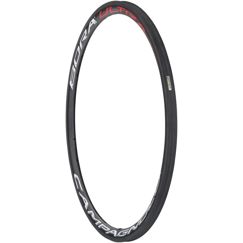 Campagnolo Bora Ultra 35 Rim – 700 Disc Black /Bright Label 21H Tubular Rear