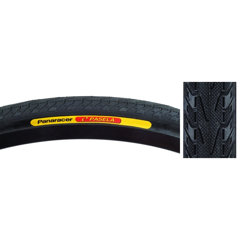 Panaracer Pasela Tire – 700 x 38 Clincher Wire Black
