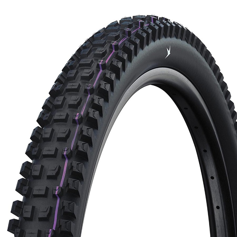 Schwalbe Albert Gravity Pro Mountain Tire 29″x2.60 Folding Tubeless Ready Addix Ultra Soft Radial 67TPI Black