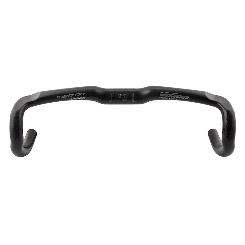 Vision Metron 4D Drop Handlebar – Carbon 31.8mm (40cm, 42cm, 44cm) 40cm
