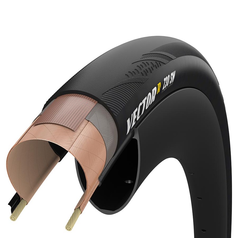 Zipp Goodyear VectorR SW Road Tire Folding Tubeless Ready Dynamic:UHP R:Shield 700x30C