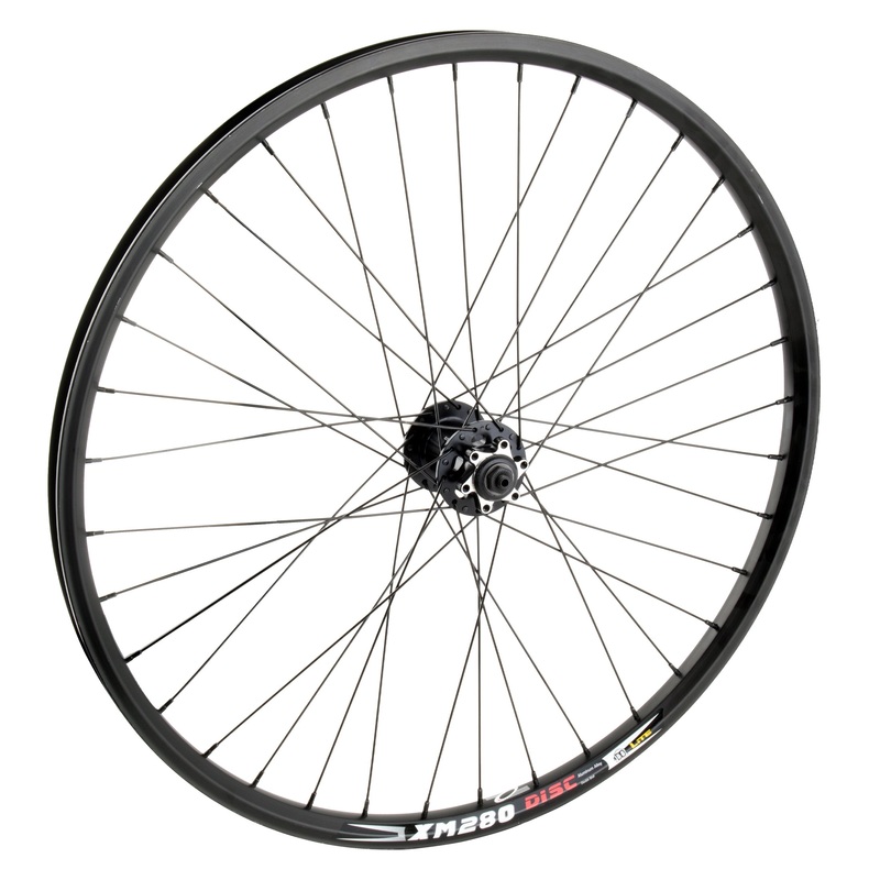 Wheel Master Front Wheel 26×1.5 559×21 WEI XM280 DISC, BK 36 WM MT2000 6B BK 100mm 14gBK