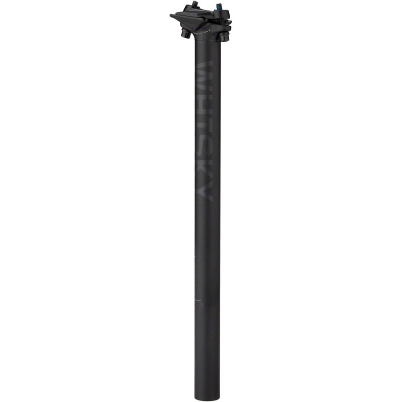 WHISKY No.7 Alloy Seatpost – 27.2 x 400mm, 0mm Offset, Matte Black