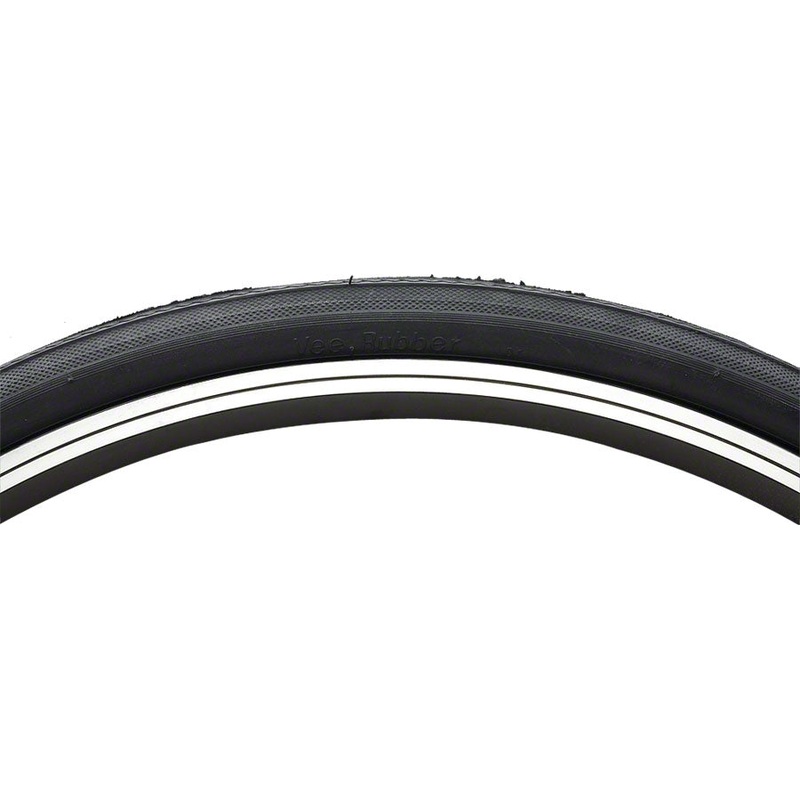 Vee Rubber Smooth Tire – 700 x 35, Clincher, Wire, Black, 27tpi