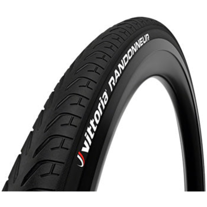 Vittoria Randonneur Tire – 700 x 45, Clincher, Wire, Black
