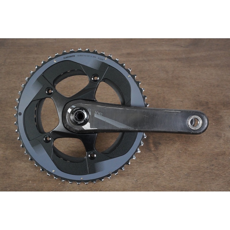 175mm 53/39T BB30 Quarq Prime 11 Speed Carbon Crankset