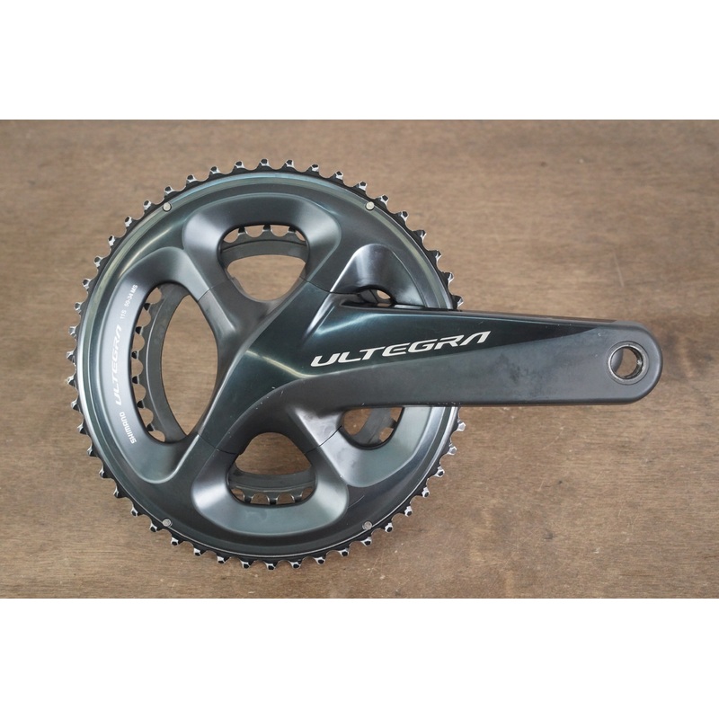172.5mm 50/34T Shimano Ultegra FC-R8000 11 Speed Crankset 8000