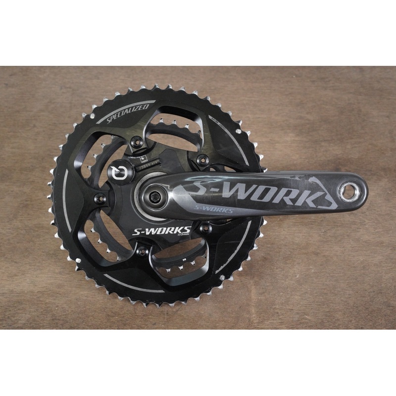 175mm 52/36T BB30 Specialized S-WORKS Quarq Power Meter Carbon Crankset