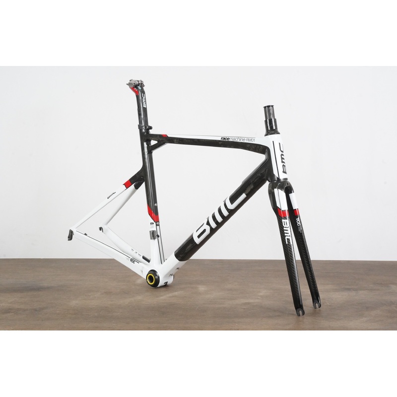 50cm BMC RaceMachine RM01 Carbon Rim Brake Road Frameset RM 01