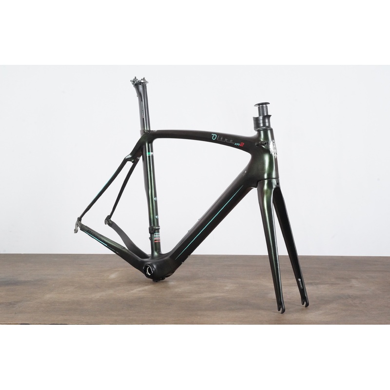 55cm Bianchi Oltre XR2 Carbon Rim Brake Road Frameset *Custom Painted*