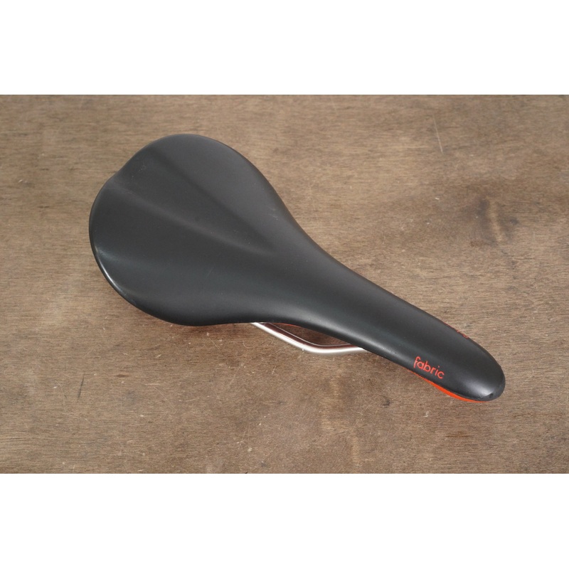142mm (Shallow) Fabric Scoop Cr-Mo Rail Road Saddle 258g