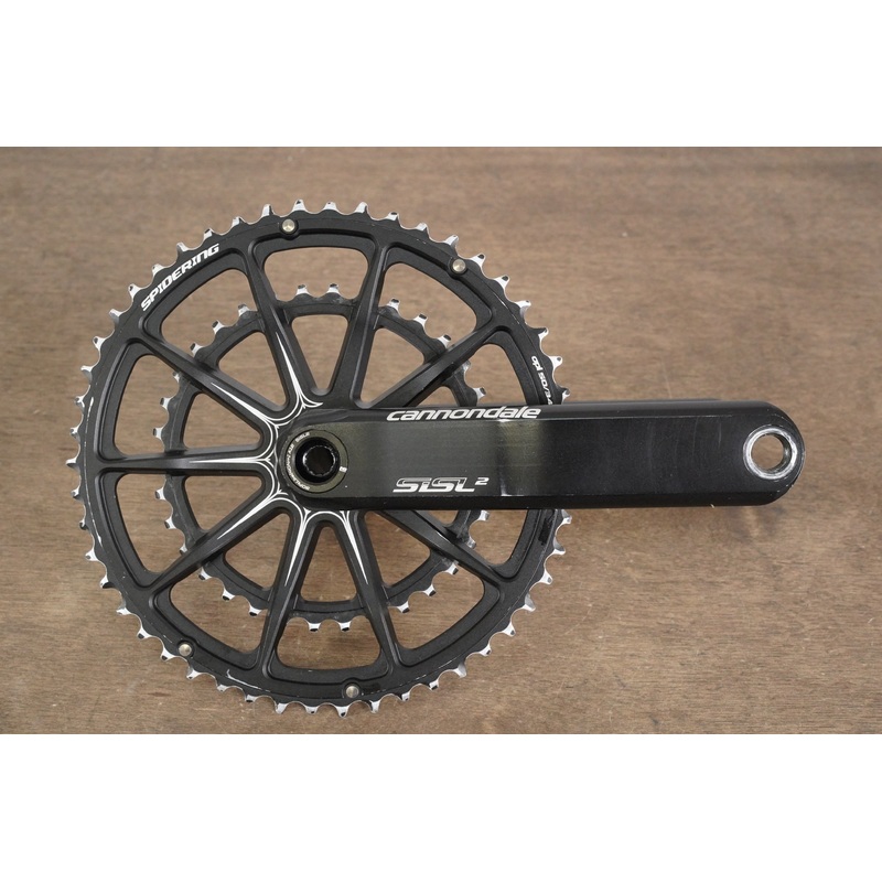 172.5mm 50/34T Cannondale SiSL2 Si Spidering Hollowgram Stages Power Crankset