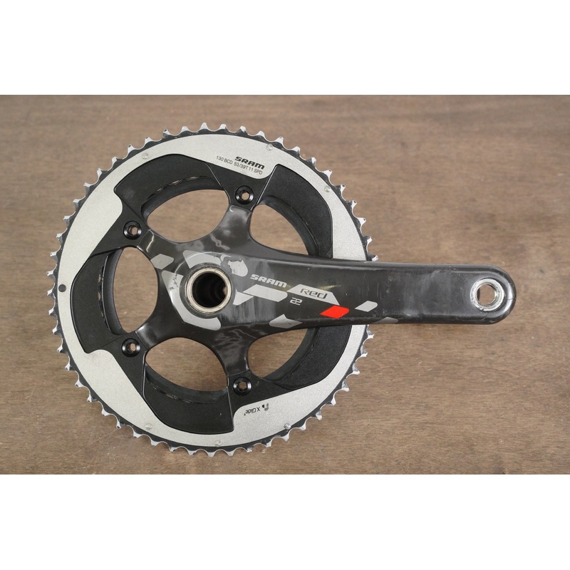 172.5mm 53/39T GXP SRAM Red 22 Carbon Road Crankset