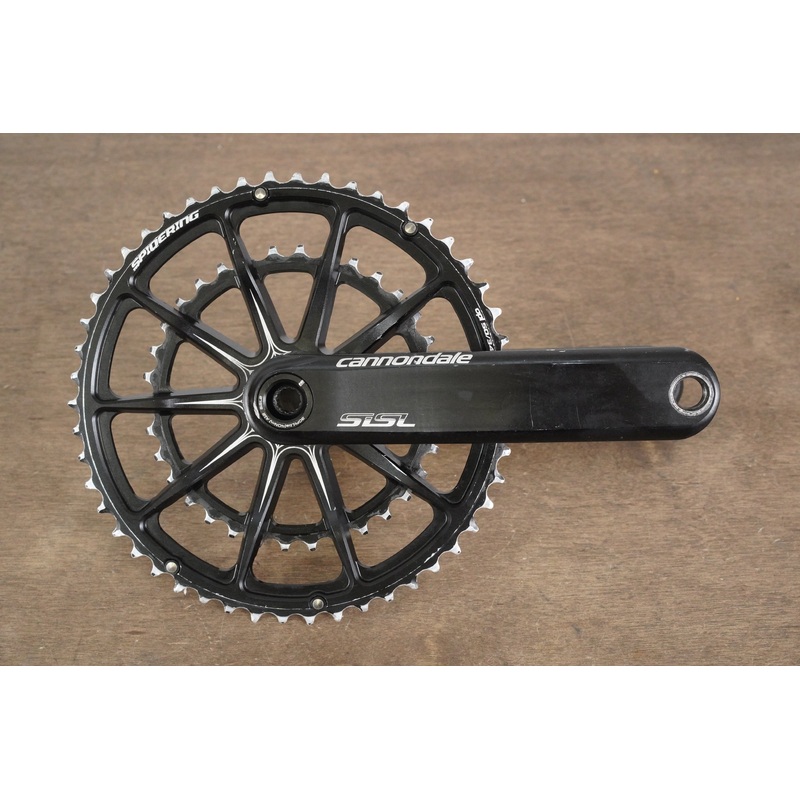 175mm 50/34T Cannondale SiSL2 Si Spidering Hollowgram Stages Power Crankset