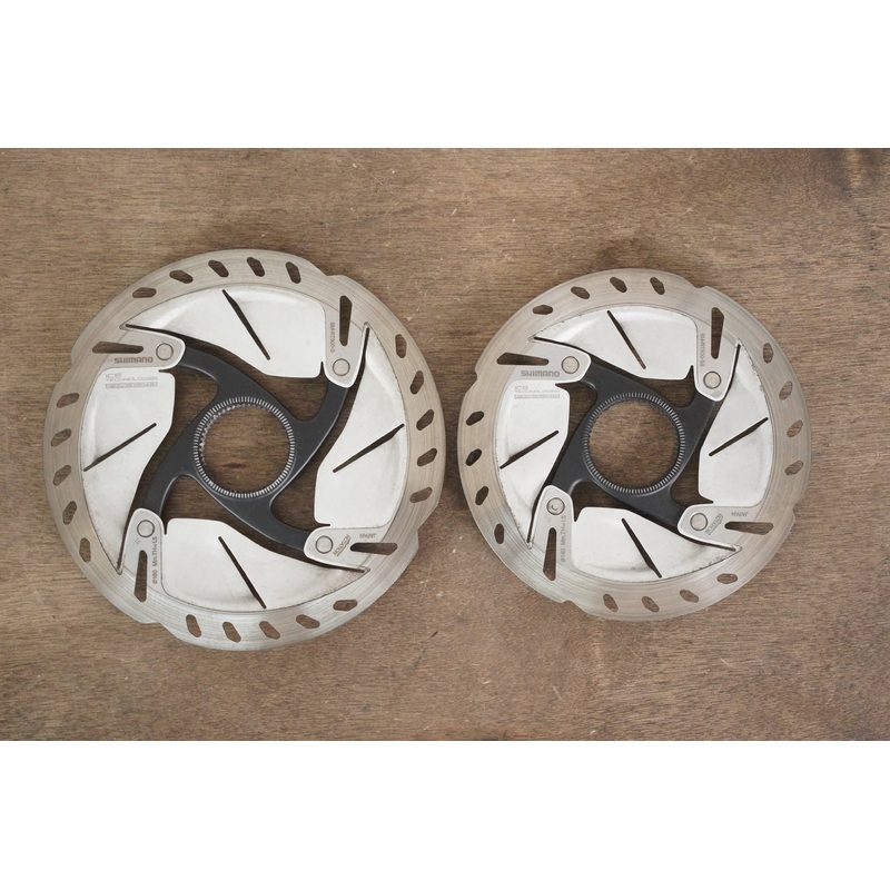 (2) 140mm/160mm Shimano Ultegra SM-RT800 Center Lock Disc Brake Rotors RT 800
