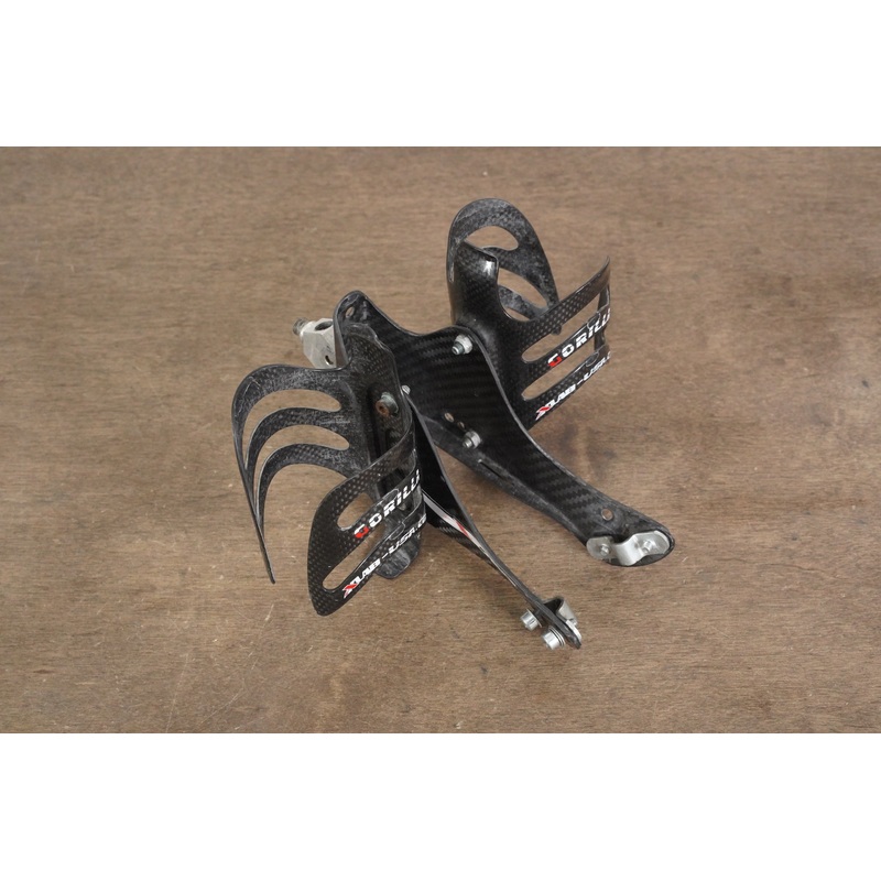 (2) XLAB Gorilla Carbon Bottle Cages + Carbon Wing Water Bottle Cage Mount