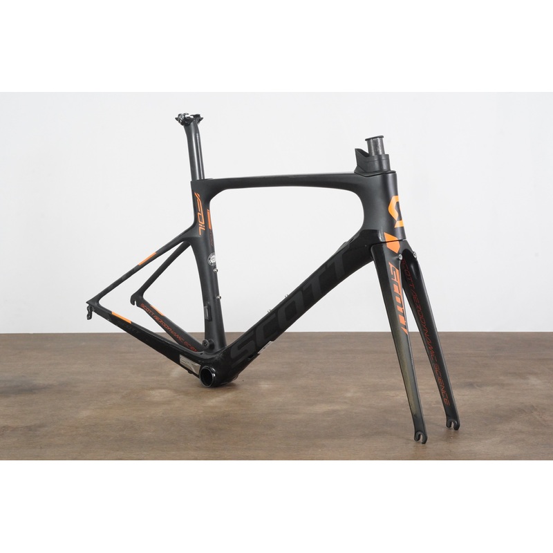 52cm Scott Foil Premium Carbon Aero Rim Brake Road Frameset