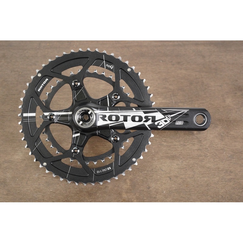 170mm 52/36T BB30 Rotor 3DF Road Crankset 3D F