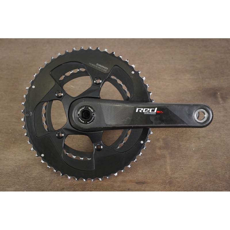 172.5mm 52/36T BB30 SRAM Red 22 Carbon Road Crankset