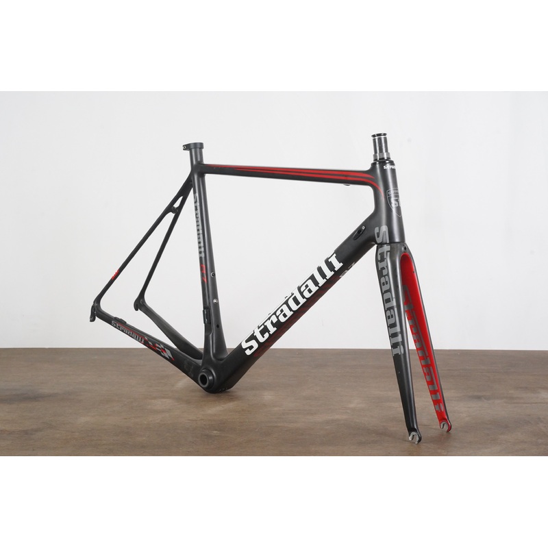 56cm Stradalli R7 Red Seven Carbon Rim Brake Frameset