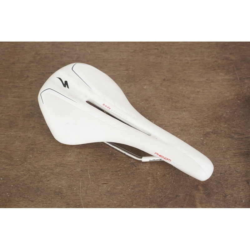 143mm Specialized Phenom Expert Hollow Ti Titanium Rail Saddle 255g