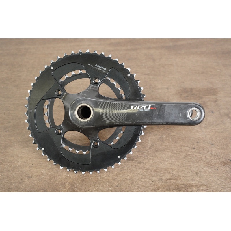 172.5mm 50/34T GXP SRAM Red 22 Carbon Crankset