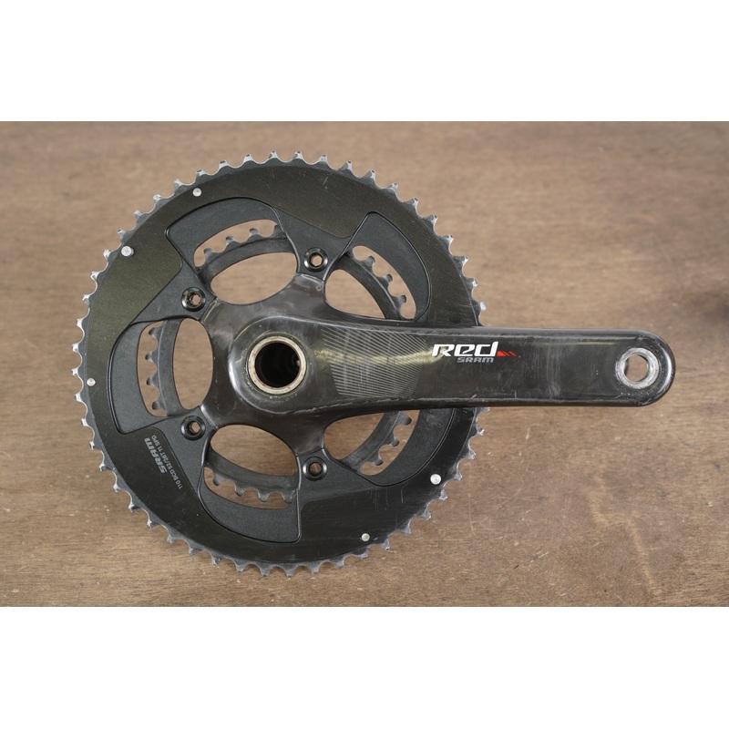 172.5mm 52/36T GXP SRAM Red 22 Carbon Crankset