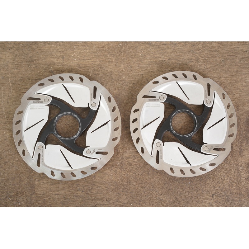 (2) 160mm Shimano Ultegra SM-RT800-S Center Lock Disc Brake Rotors RT 800