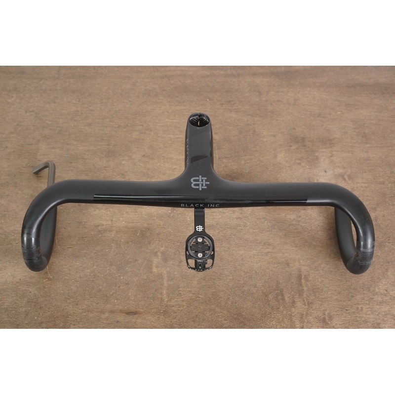 44cm 120mm -6 Degree Black Inc. Carbon Barstem Handlebar + Mount 1 1/8″