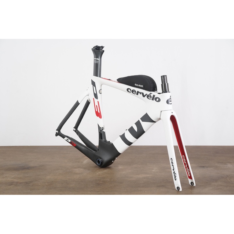 48cm Cervelo P3 Carbon Aero Rim Brake TT Triathlon Frameset