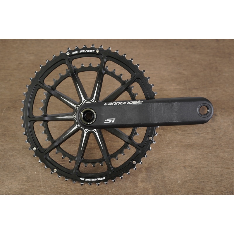 170mm 53/39T BB30 Cannondale Si Spidering Hollowgram Road Crankset